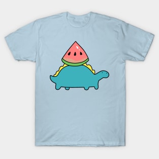 Watermelon Stegosaurus T-Shirt